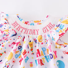 Load image into Gallery viewer, Little Miss Cottontail Southern Clothing Company Smocked Birthday Girl Dress