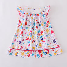 Load image into Gallery viewer, Little Miss Cottontail Southern Clothing Company Smocked Birthday Girl Dress