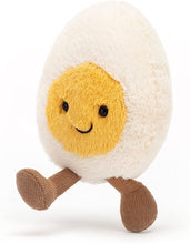 Load image into Gallery viewer, Amuseables Happy Plush Boiled Egg
