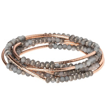 Load image into Gallery viewer, Scout Curated Wears Wrap - Pewter and Rose Gold