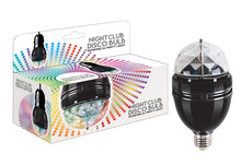 Load image into Gallery viewer, Westminster Night Club Disco Bulb Rotating 70s Style DJ Party Light