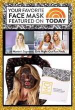 Load image into Gallery viewer, Spa Splurge Black Lace Collagen Mask - Set of 2