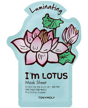 Load image into Gallery viewer, TonyMoly Luminating - I'm Lotus Mask Sheet