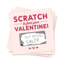 Load image into Gallery viewer, Inklings Paperie Scratch Off Valentine - Pink