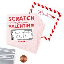 Load image into Gallery viewer, Inklings Paperie Scratch Off Valentine - Pink