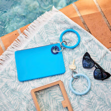 Load image into Gallery viewer, Silicone Big O® Key Ring - Bright Peacock