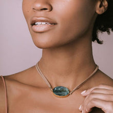 Load image into Gallery viewer, SCOUT CURATED WEARS SUEDE/STONE WRAP - HOWLITE - Stone of Harmony