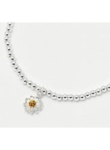 Load image into Gallery viewer, Estella Bartlett Sienna Wildflower Charm Bracelet - Silver