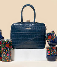 Load image into Gallery viewer, Baldwin Boxer Lunchbox - Navy Croc