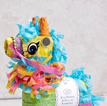 Load image into Gallery viewer, Tops Malibu Mini Tabletop Piñata (Black Mane)