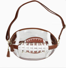 Load image into Gallery viewer, TOUCHDOWN BAG - BROWN W/ COIN PURSE