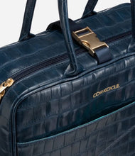 Load image into Gallery viewer, Baldwin Boxer Lunchbox - Navy Croc