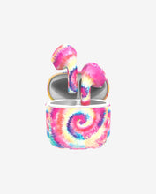 Load image into Gallery viewer, Fun Buds Pro Wireless Earbuds and Charging Case - Tye Dye