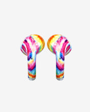 Load image into Gallery viewer, Fun Buds Pro Wireless Earbuds and Charging Case - Tye Dye