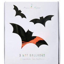 Load image into Gallery viewer, Meri Meri Large Bat Balloons (set of 3)