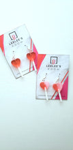 Load image into Gallery viewer, LeeLee&#39;s Room Heart Lollipop Earring - Red
