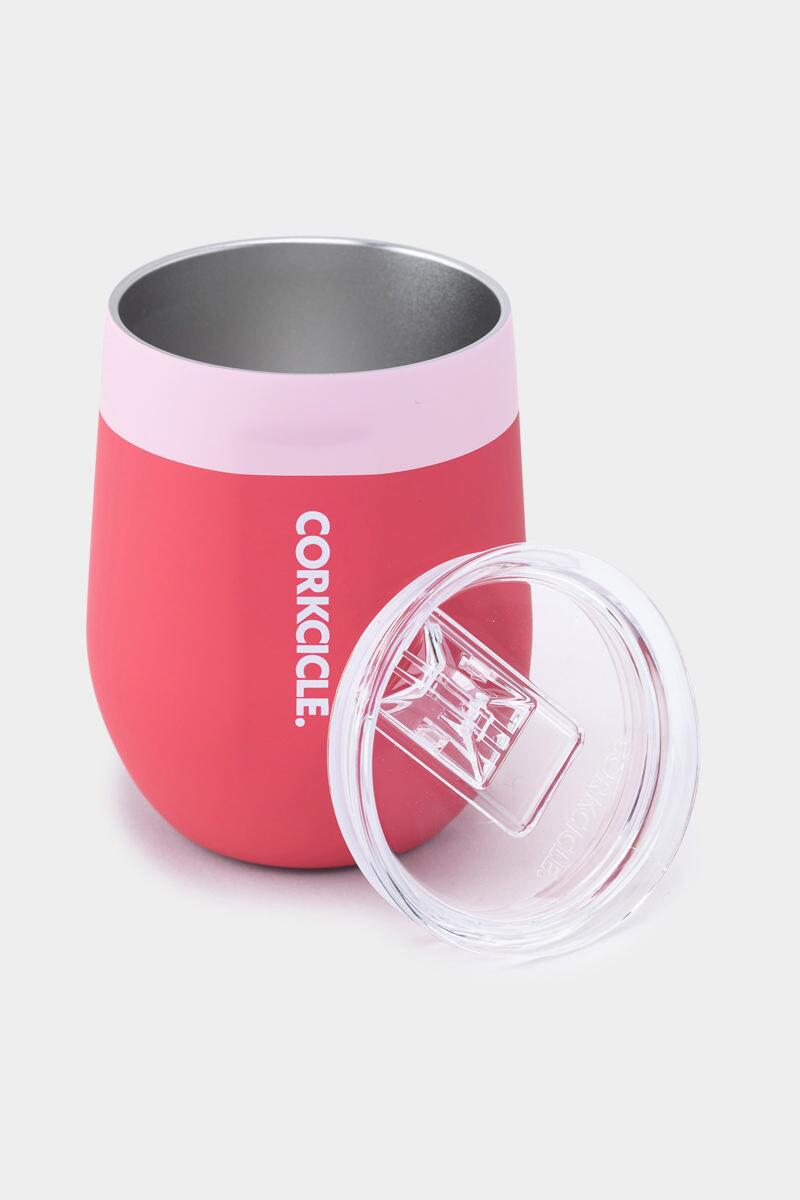 Stemless Color Block - Red/Pink (Shortcake)