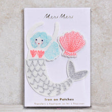 Load image into Gallery viewer, Meri Meri Iron On Patch - Mermaid Shell
