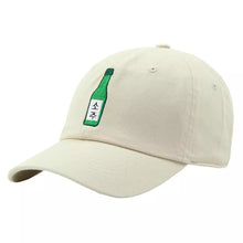 Load image into Gallery viewer, Gorilla Doe x Soju Stories Soju Green Bottle Adjustable Baseball Cap
