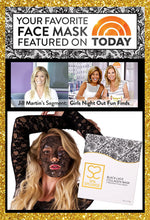 Load image into Gallery viewer, Spa Splurge Black Lace Collagen Mask - Set of 2
