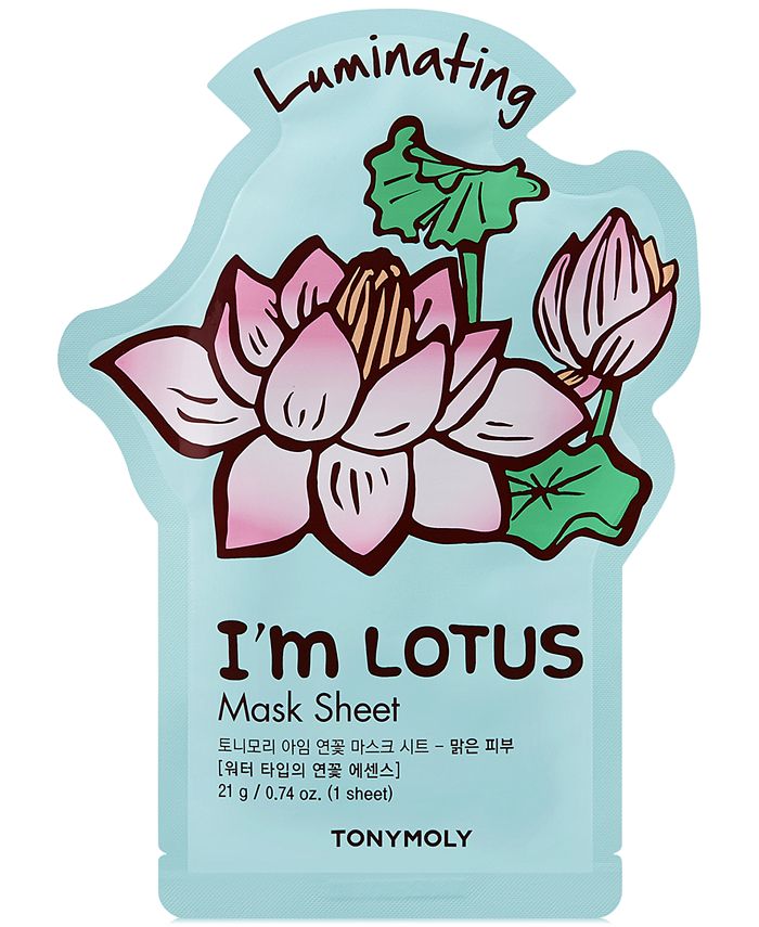 TonyMoly Luminating - I'm Lotus Mask Sheet