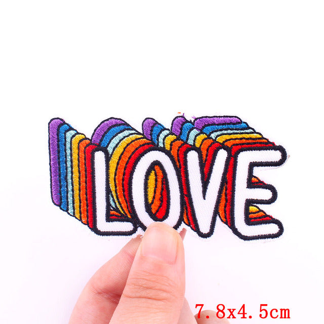 Stitch&Pin Iron On Embroidery Patch - Love Repeated