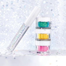 Load image into Gallery viewer, Unicorn Snot Holographic Lip Glitter Kit
