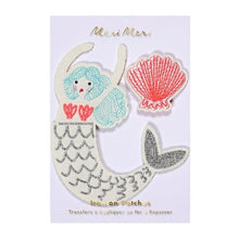 Load image into Gallery viewer, Meri Meri Iron On Patch - Mermaid Shell
