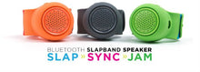 Load image into Gallery viewer, Jambanz Wireless Speaker Slap Bracelet - Orange
