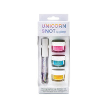 Load image into Gallery viewer, Unicorn Snot Holographic Lip Glitter Kit
