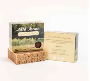 1818 Farms - Oatmeal Milk and Honey Soap