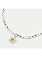Load image into Gallery viewer, Estella Bartlett Sienna Wildflower Charm Bracelet - Silver
