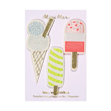 Load image into Gallery viewer, Meri Meri Iron On Patch - Popsicle Trio
