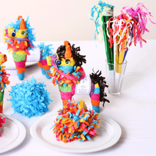 Load image into Gallery viewer, Tops Malibu Mini Tabletop Piñata (Black Mane)
